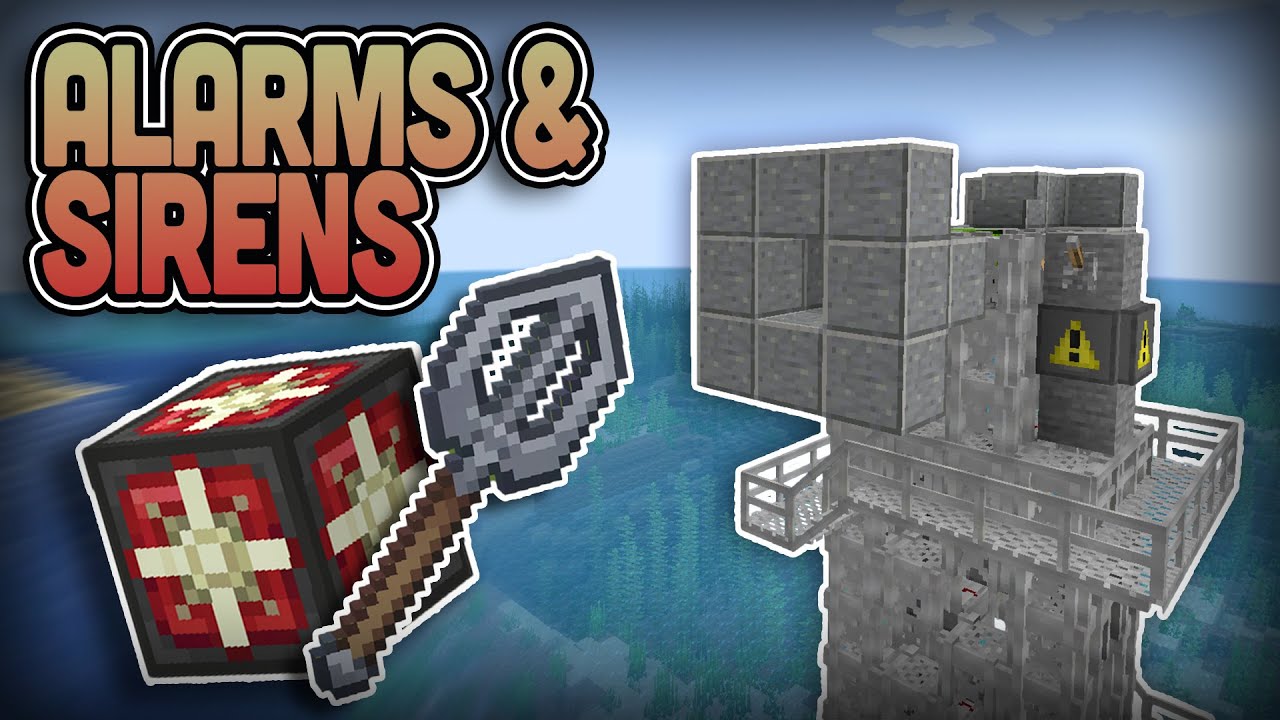 Orva Alarms and Sirens | Minecraft Mod Showcase