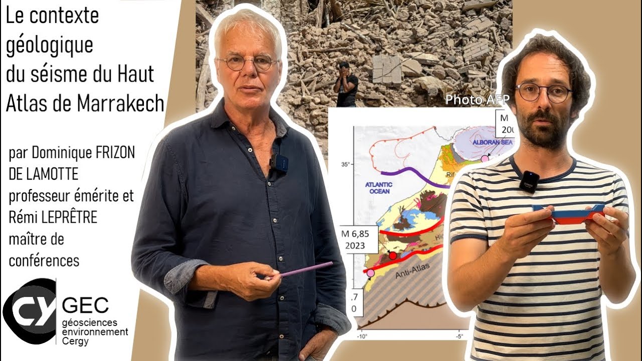 Le contexte géologique du séisme du Haut Atlas de Marrakech