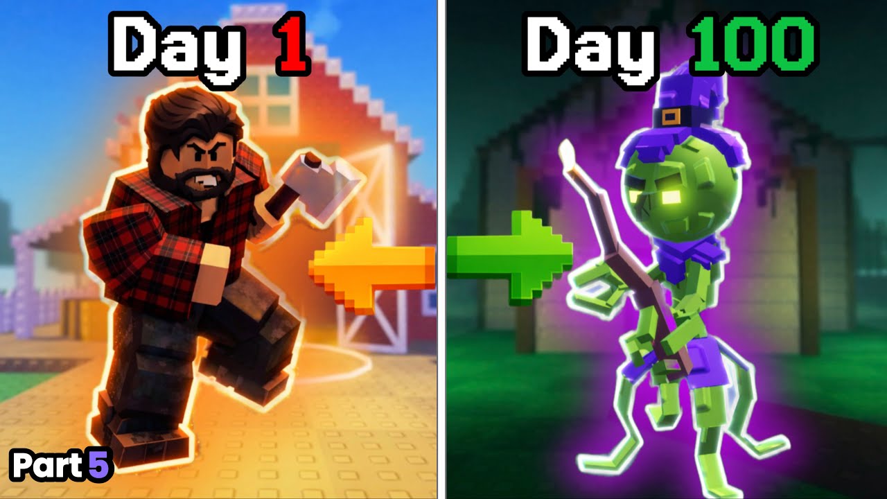 Я превратился из новичка в профессионала за 100 дней в игре Garden Tower Defense... Часть 5!