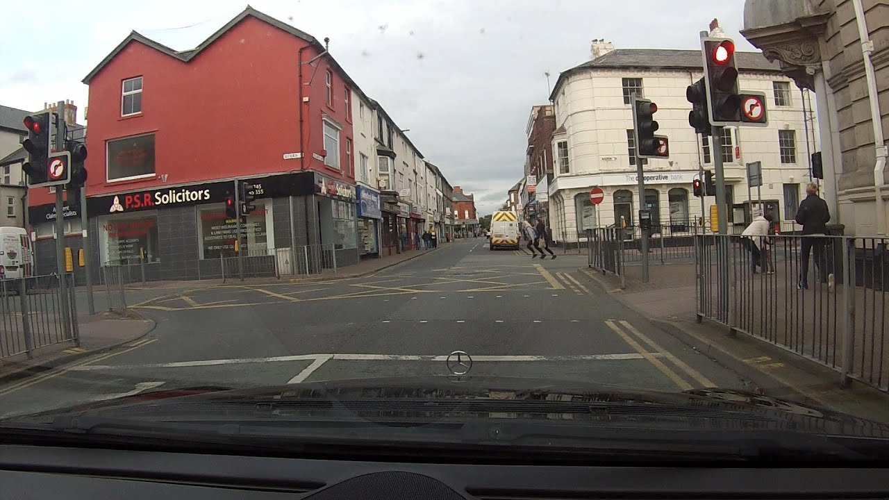 Drive through Rhyl