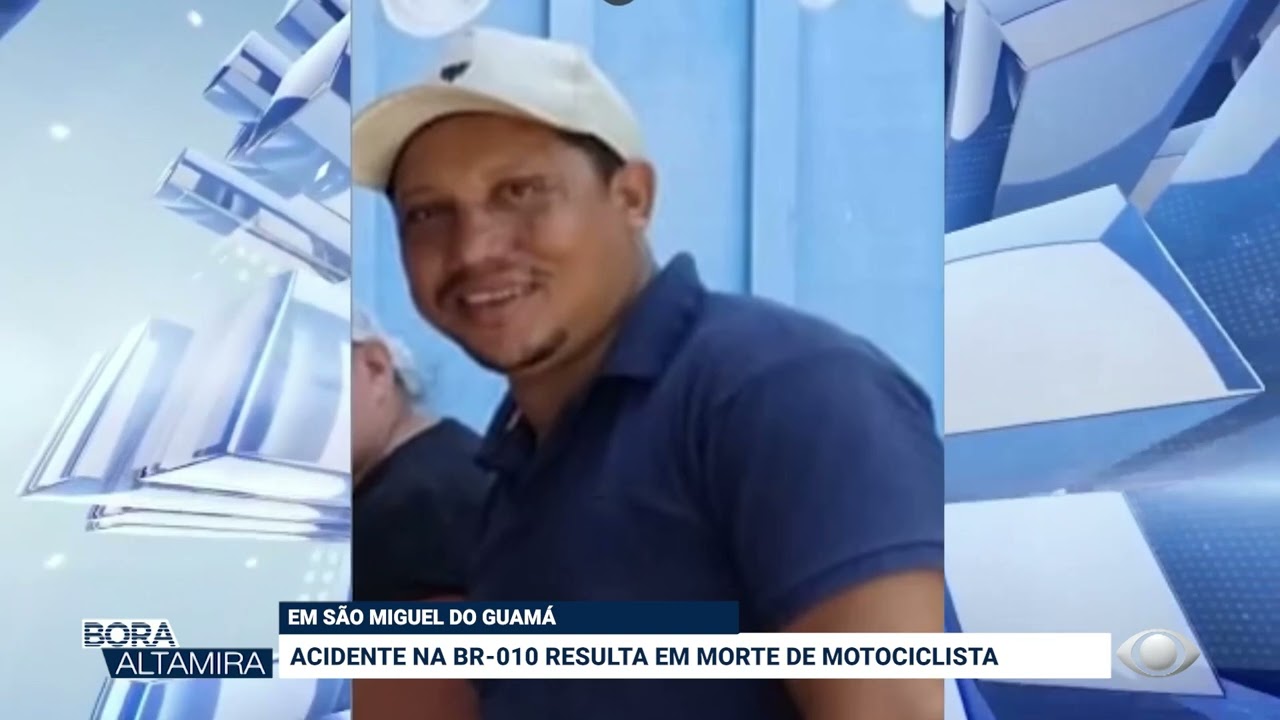 EM S&Atilde;O MIGUEL DO GUAM&Aacute;: ACIDENTE NA BR-010 RESULTA EM MORTE DE MOTOCICLISTA