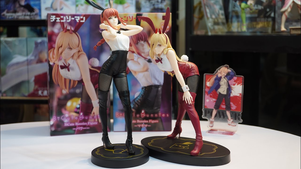 💕 Unbox 💕POWER - MAKIMA 💕 BICUTE BUNNIES FIGURE FURYU - CHAINSAW MAN 💕
