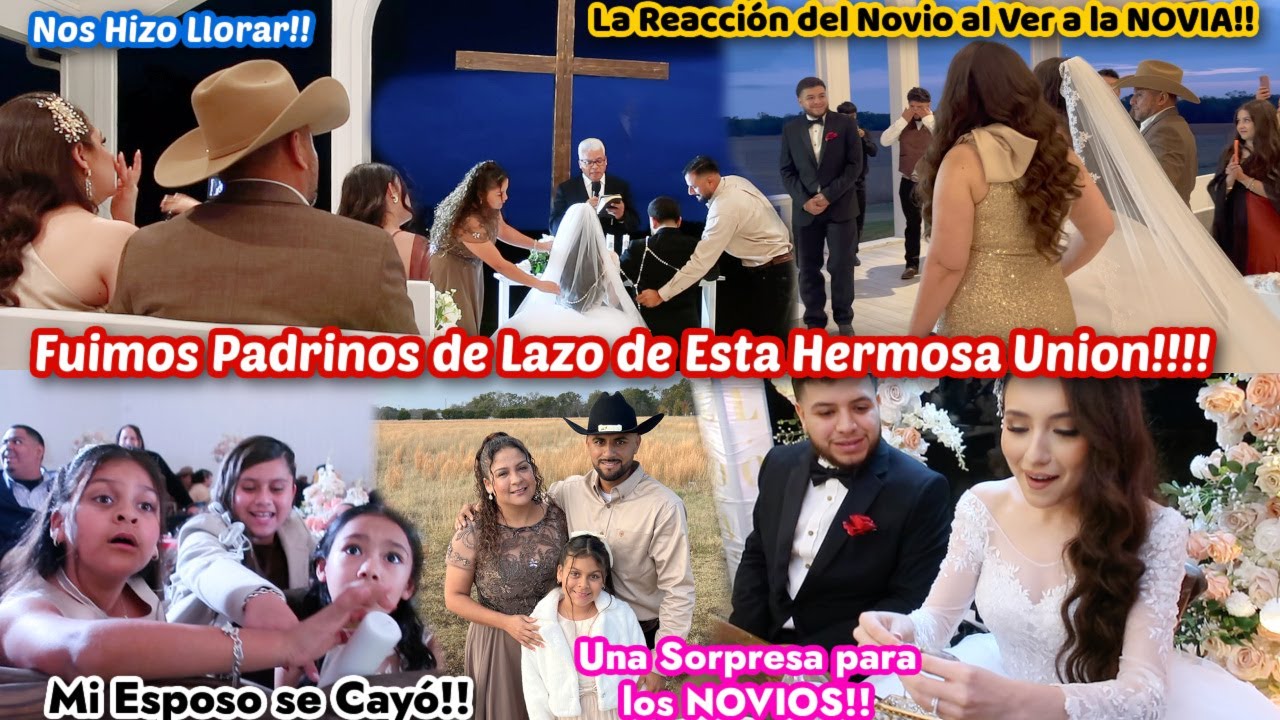 El D&iacute;a se Lleg&oacute;‼️+La REACI&Oacute;N del Novio al ver ala NOVIA👰🏻&zwj;♀️+Lloramos😭+Una SORPRESA para los NOVIOS😍