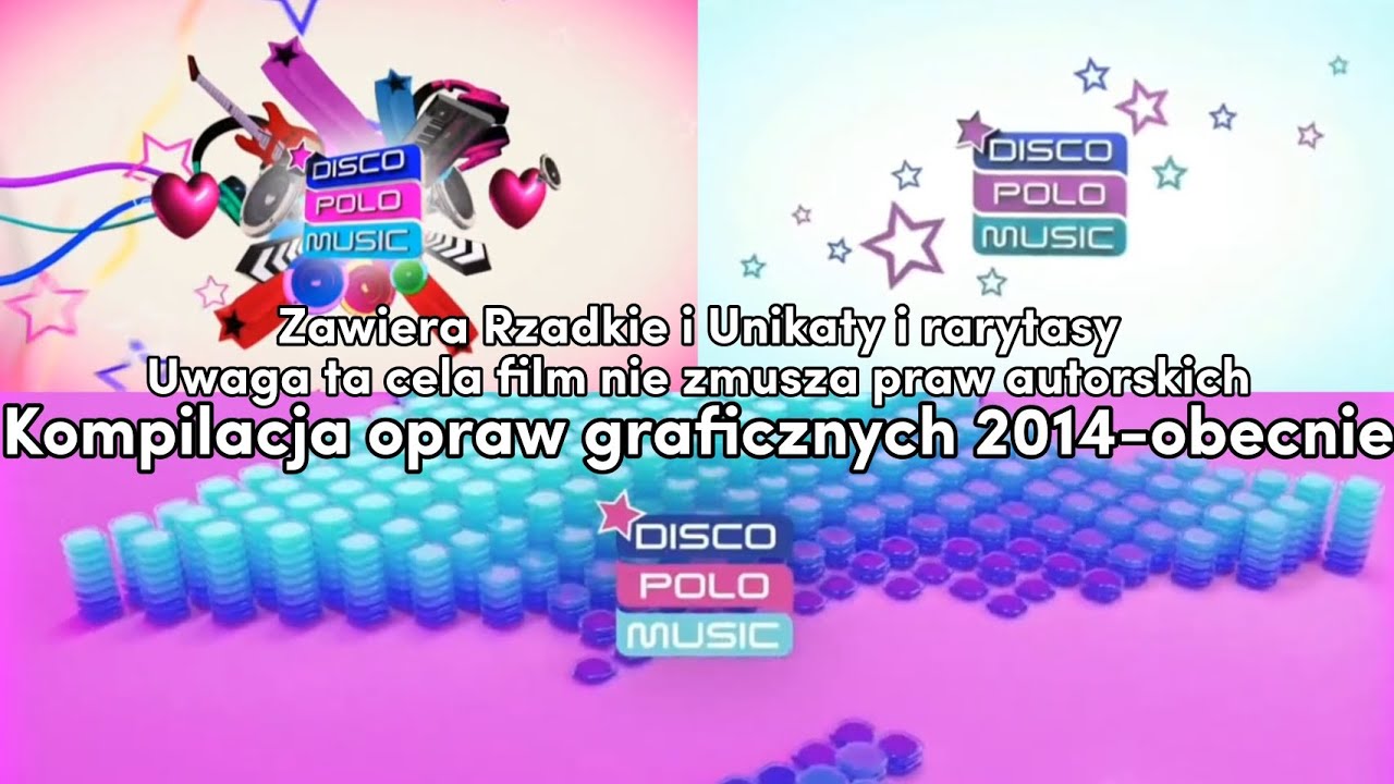 DISCO POLO MUSIC KOMPILACJA OPRAW GRAFICZNYCH 2014-OBECNIE