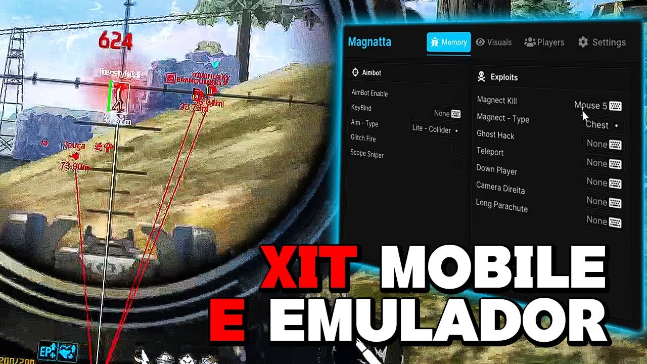 Do BROZE ao ELITE Usando CHEAT RANQUEADA PAINEL FREE FIRE ⚔️PAINEL EMULADOR IPA XITANDO
