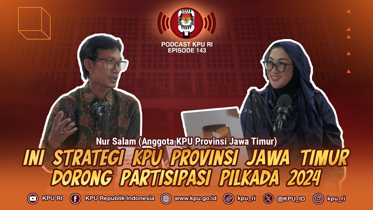 Ini Strategi KPU Provinsi Jawa Timur Dorong Partisipasi Pilkada 2024