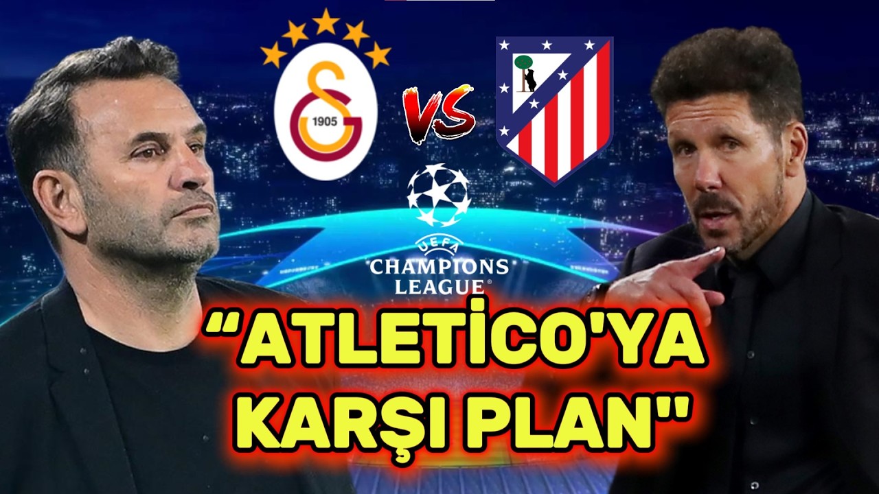 Atletico Madrid Nasıl Bir Takım?🤔 | Galatasaray Bu Maçı Nasıl Kazanır?✅ (Taktik Analiz)