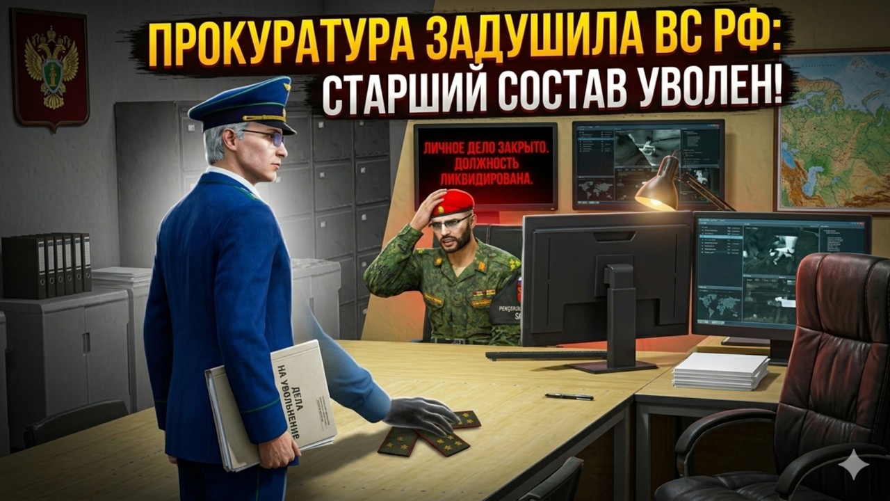 ШОК! Прокуратура УВОЛИЛА весь Старший Состав! (Сенсация) 🔥