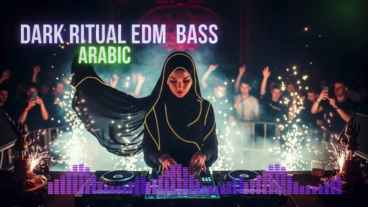 Arabic EDM Night Rave 🖤 Deep Bass Club Experience