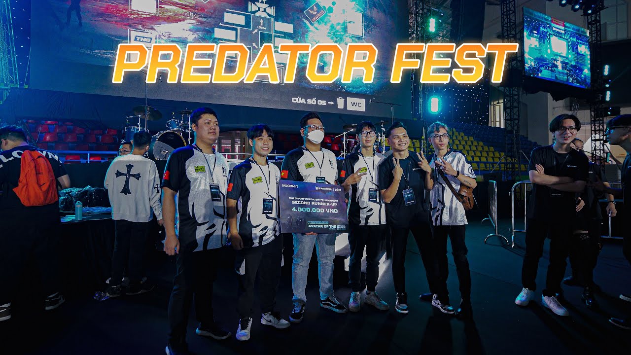 C&Ugrave;NG LOKA DẠO QUANH MỘT V&Ograve;NG PREDATOR FEST 2022
