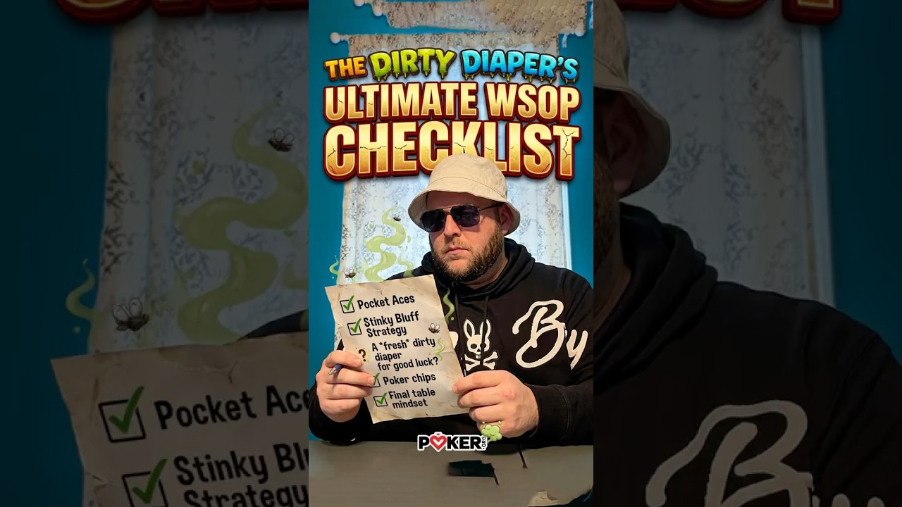 Набор для выживания на WSOP от The Dirty Diaper