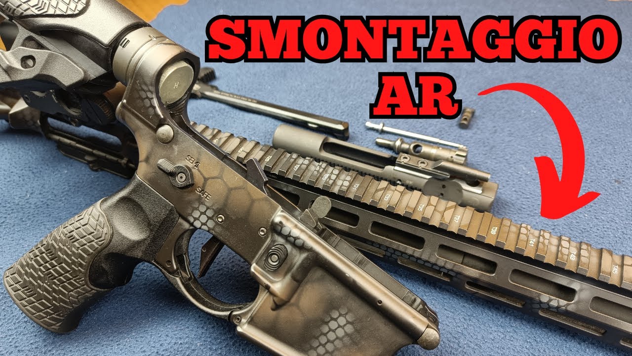 Come SMONTARE e RIMONTARE un AR 15