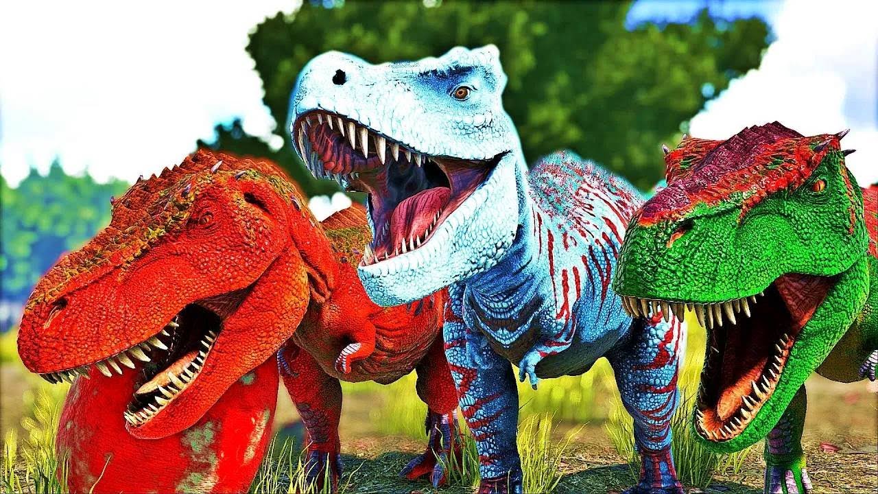 A Dif&iacute;cil Sobreviv&ecirc;ncia do Beb&ecirc; Tarbosaurus SPECKLESS at&eacute; Adulto! O FILME - ARK DINOSSAUROS