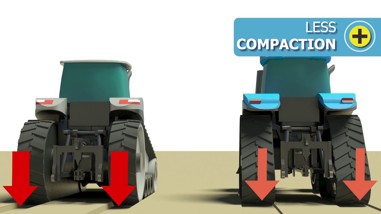 New Holland T8 SmartTrax™ technology