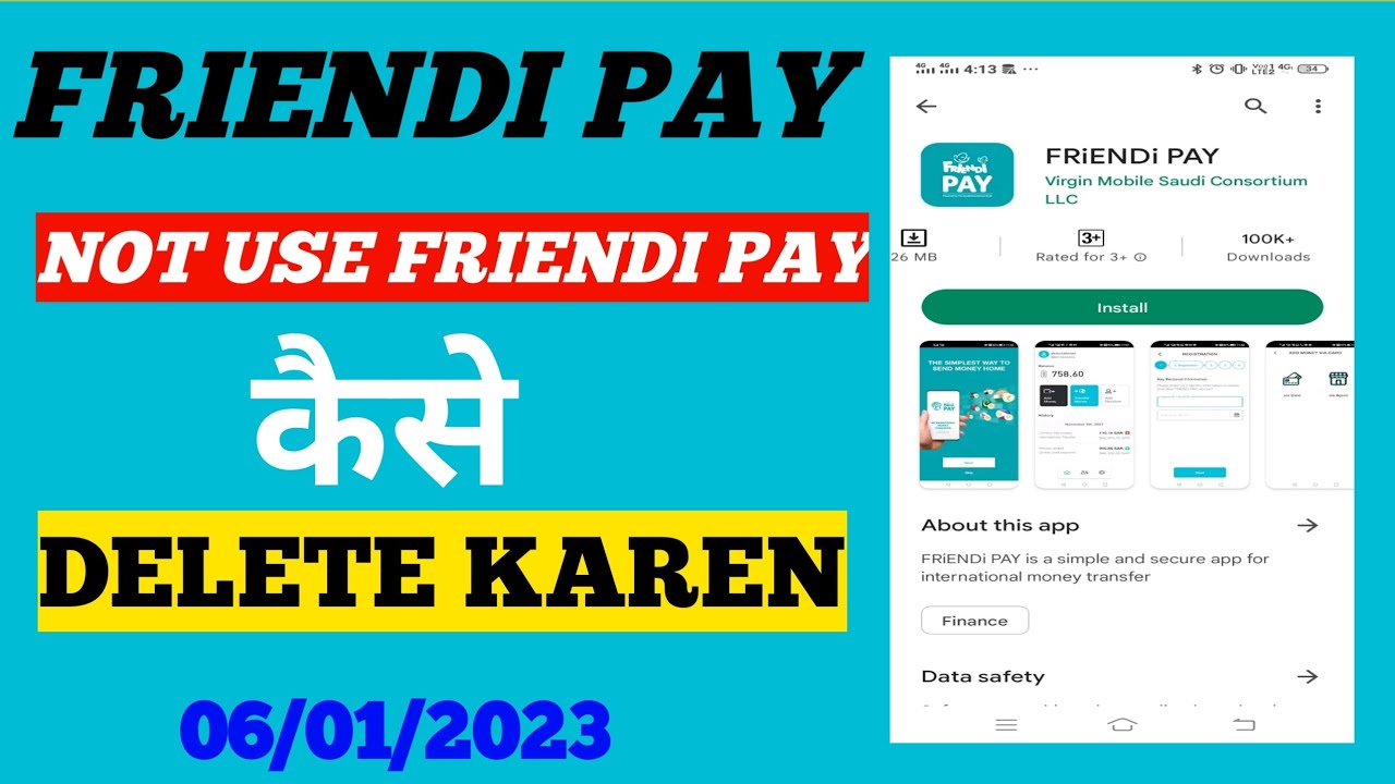 friendi pay not use/how to delete friendi pay account/friendi pay add money error