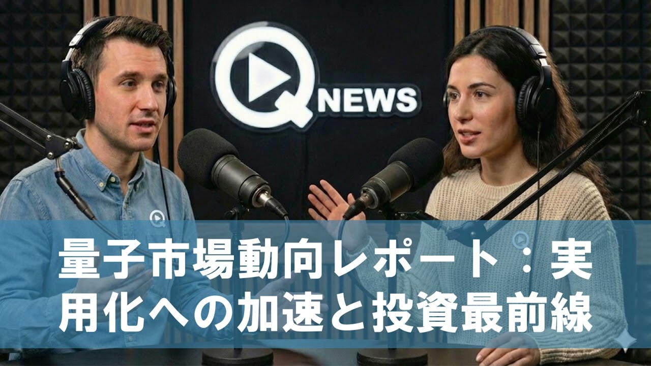 量子市場動向レポート：実用化への加速と投資最前線