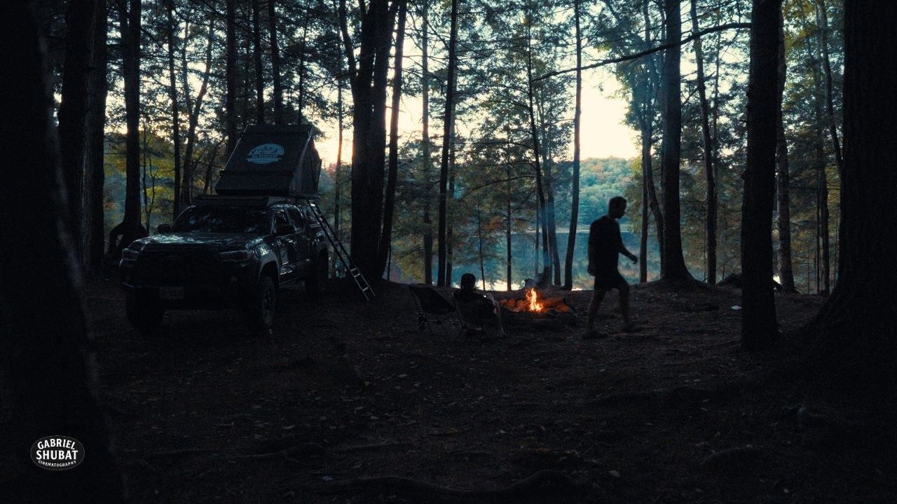 Quiet Nights Truck Camping in Southern Ontario - Cinematic Film