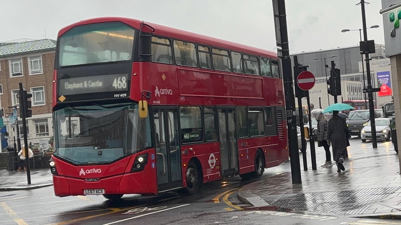 2 Croydon Buses are 109 & 468