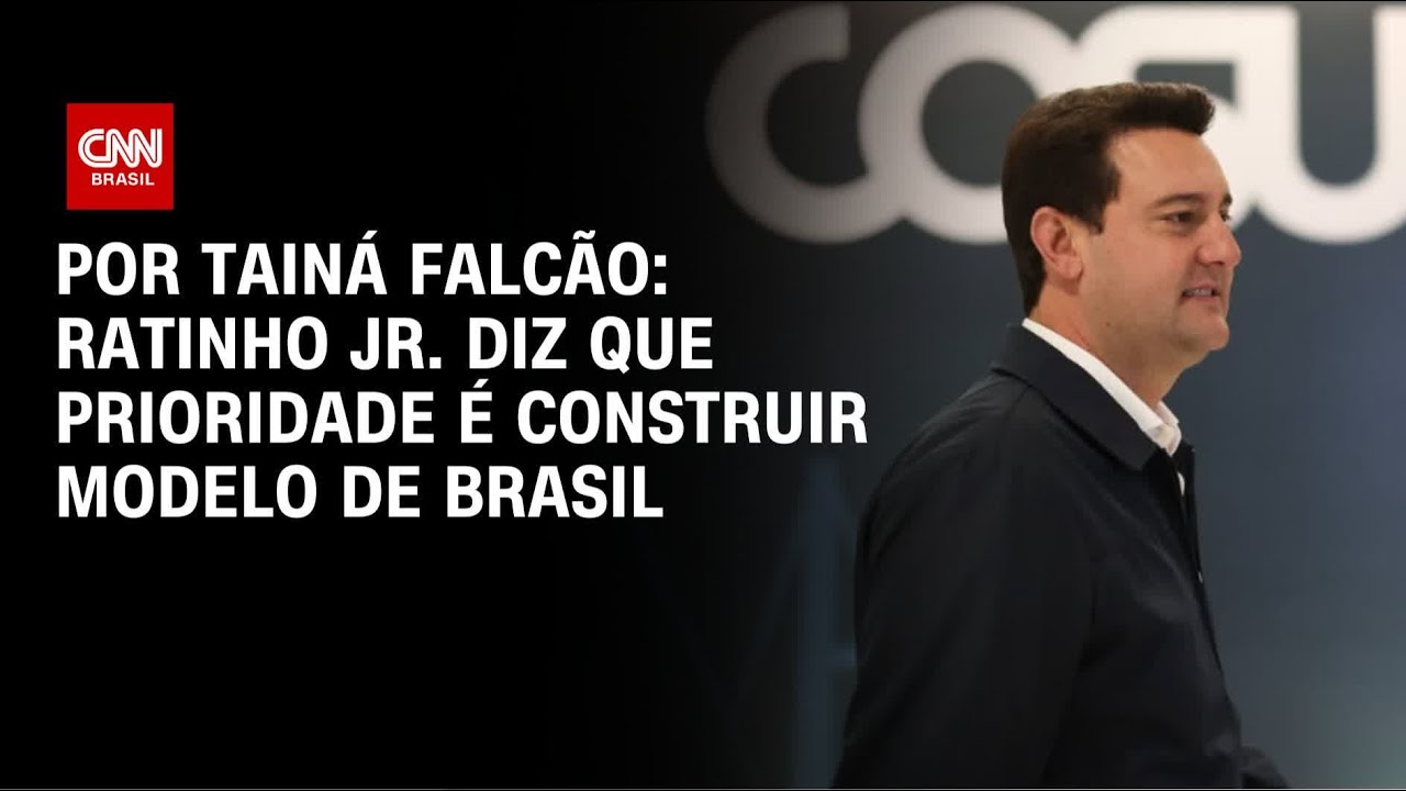 Prioridade do PSD ser&aacute; estruturar um &ldquo;modelo de Brasil&rdquo;, diz Ratinho J&uacute;nior | BASTIDORES CNN