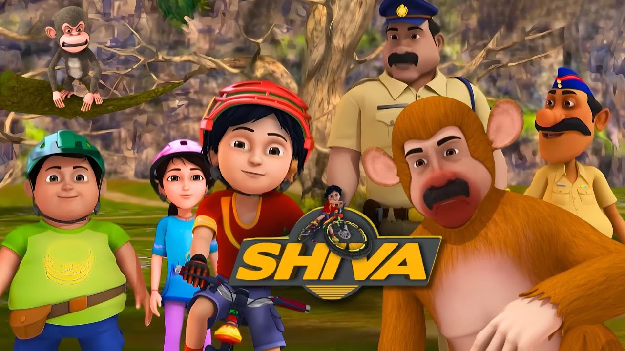 Shiva की टोली और बंदरों की चोरी | Shiva | शिवा