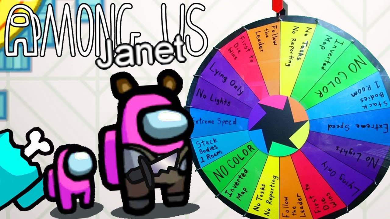 CHALLENGE WHEEL ON AMONG US!