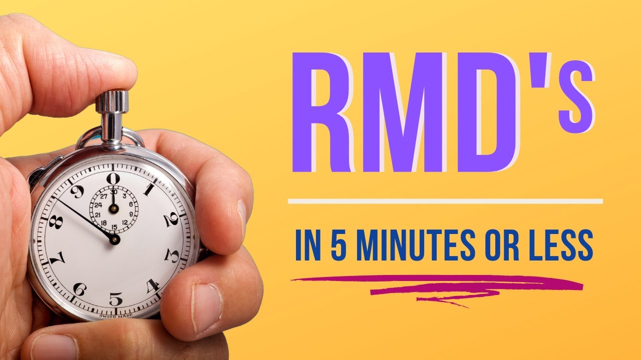 RMD's EXPLAINED | In 5 Minutes or Less