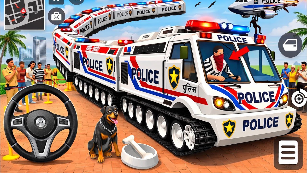 Jack Ne kharida New Modified Police Train 🚂Indian Theft Auto Simulator 💥🤯