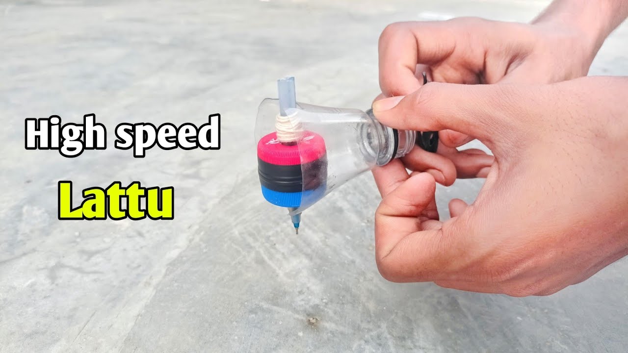 How to make high speed beyblade with launcher | Spinning top