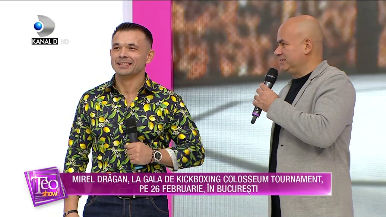 Teo Show(17.02.2021) - Mirel Dragan, din nou in ring! GALA COLOSSEUM TOURNAMENT, 26 februarie!
