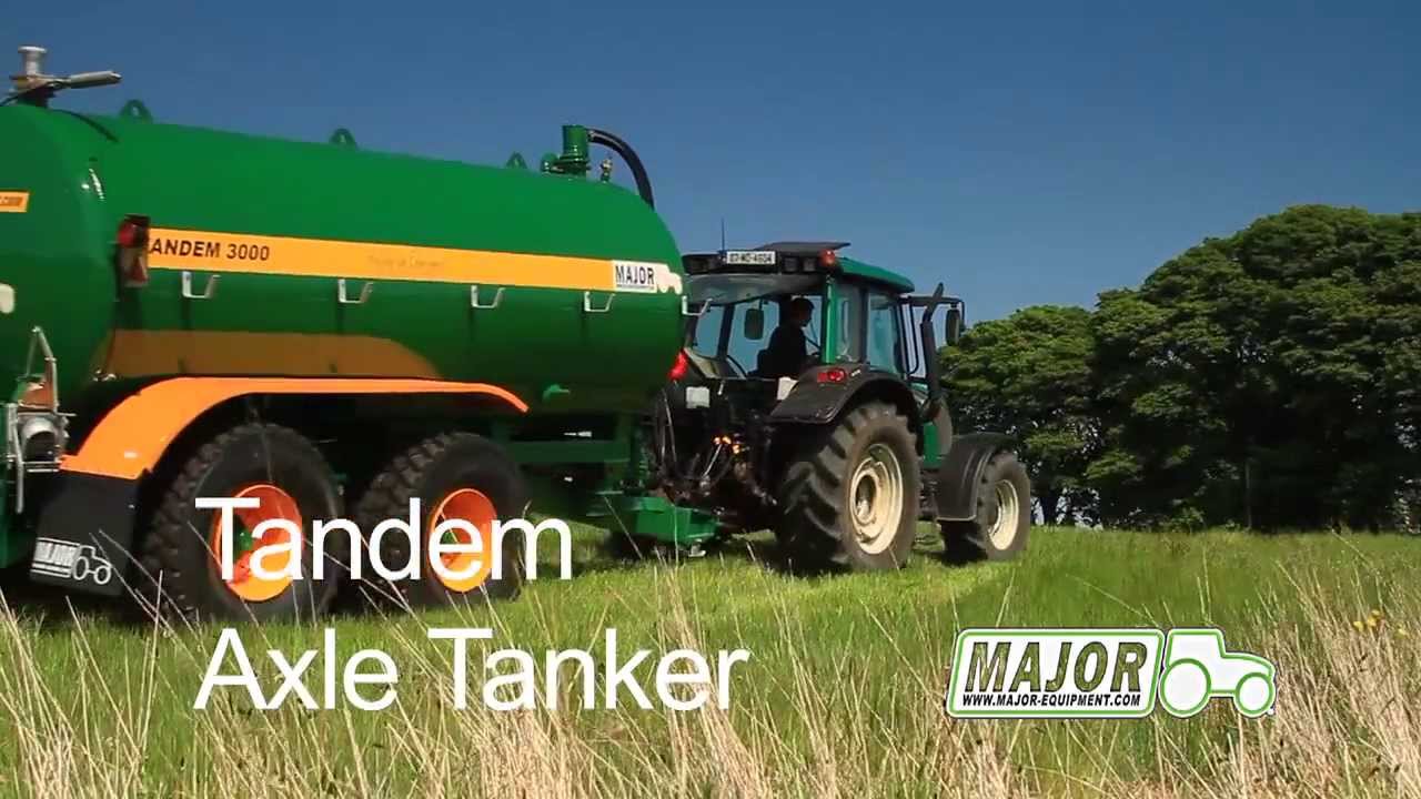 MAJOR Tandem Axle Slurry Tanker