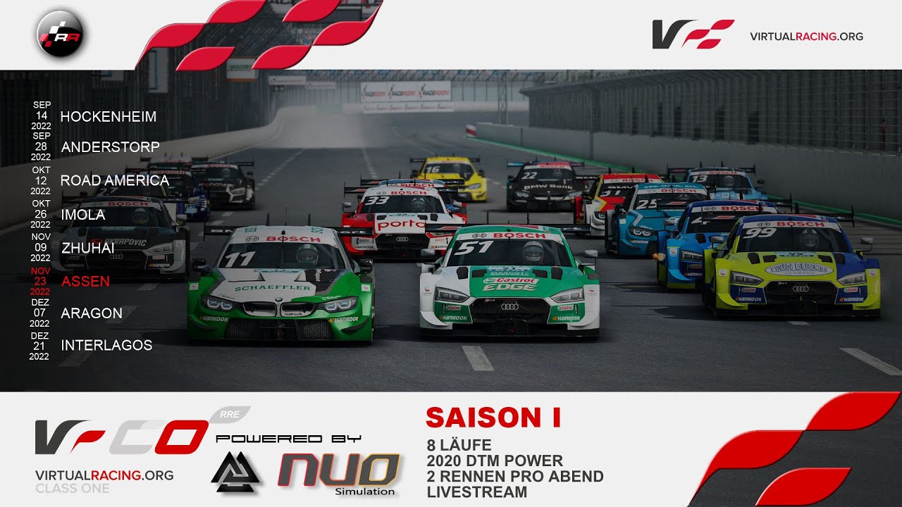 Raceroom | VRCO by Nuo Simulation I 2022 - Lauf 6 @ Assen - virtualracing.org