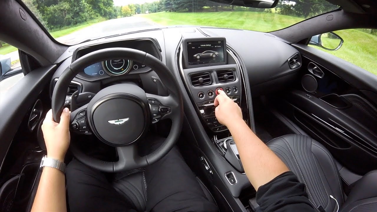 YOU DRIVE The 2019 Aston Martin V12 DB11!! *POV DRIVE*