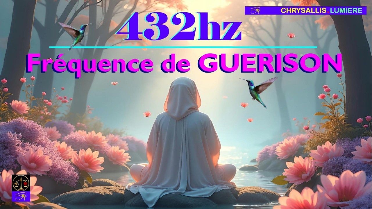 FREQUENCE POUR ELEVER  TAUX VIBRATOIRE  - CONCENTRATION - CLARTE MENTALE POSITIVE ET APAISEMENT