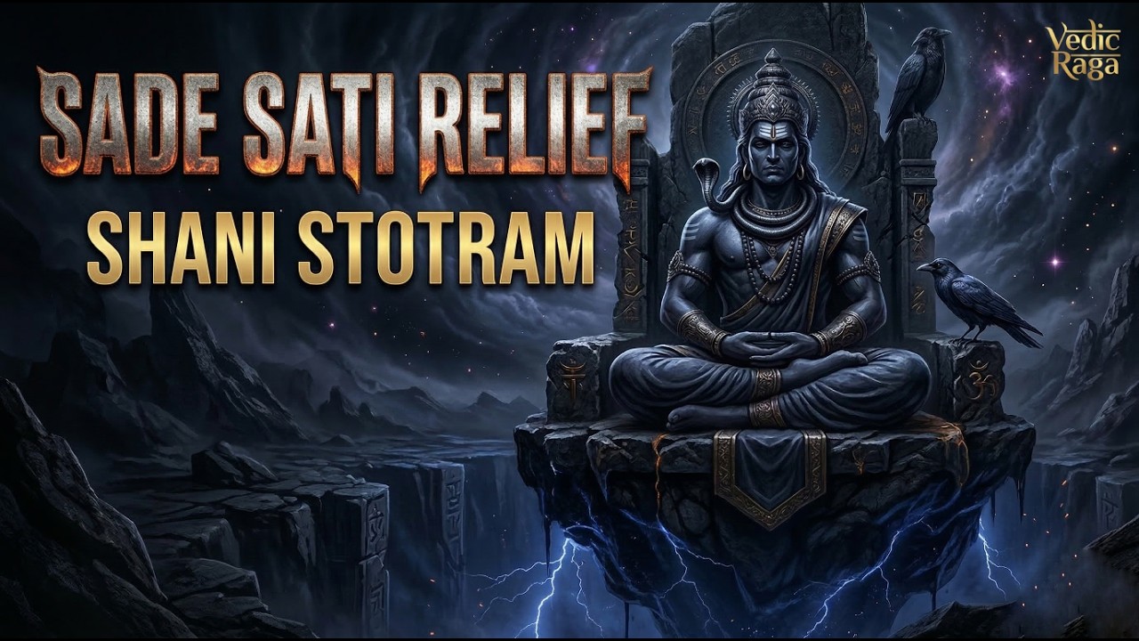 Dasharatha Krita Shani Stotra with Lyrics | Powerful Mantra for Shani Sade Sati Relief