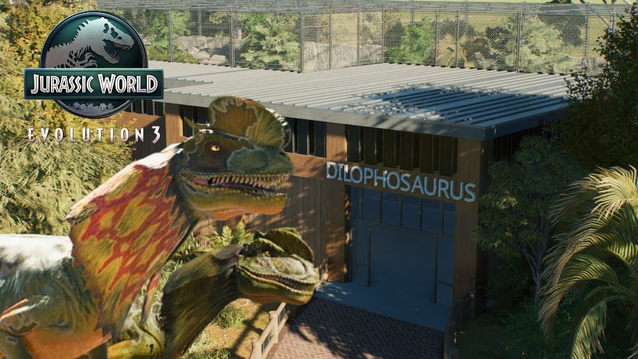 When Spit Hits the Fan. Dilophosaurus Habitat Speed build - Hunter Valley Paleo Zoo Ep 6