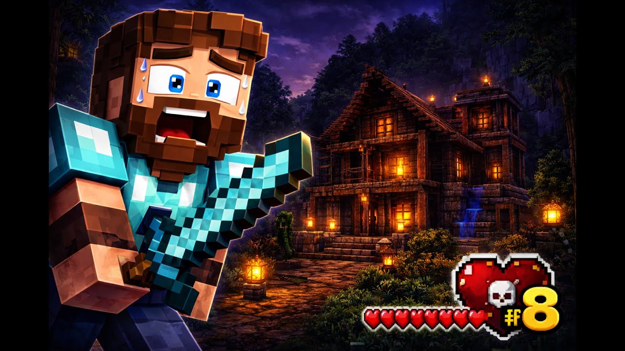 🔥 Hardcore Survival #8 – EINDELIJK EEN BASE… maar tegen welke prijs?