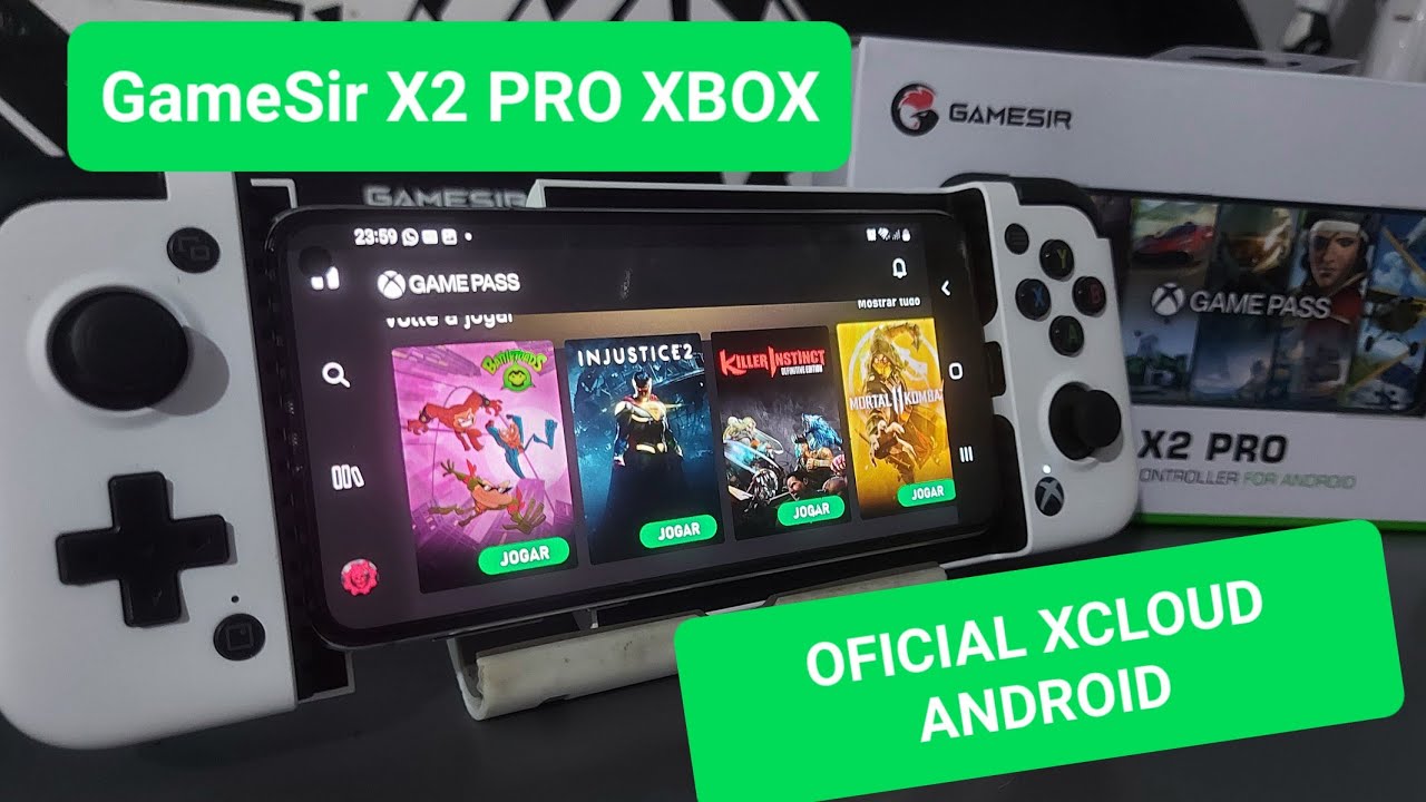 GAMESIR X2 PRO XBOX  PARA JOGAR XCLOUD NO ANDROID