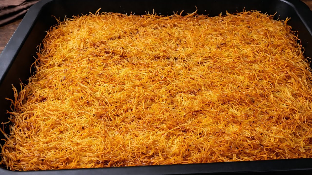 Kadaif tradicionalna bosanska poslastica | kuhaj i peci