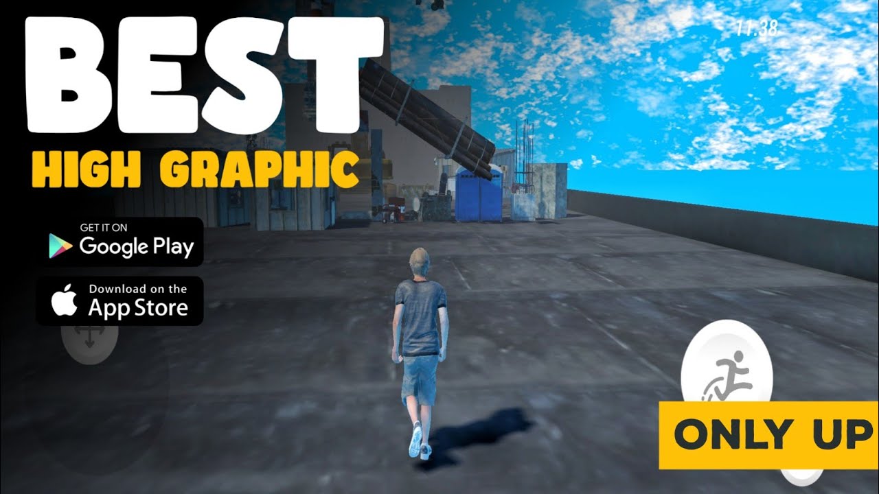 Top 10 Best Mobile Games Like ONLY UP 2023 !
