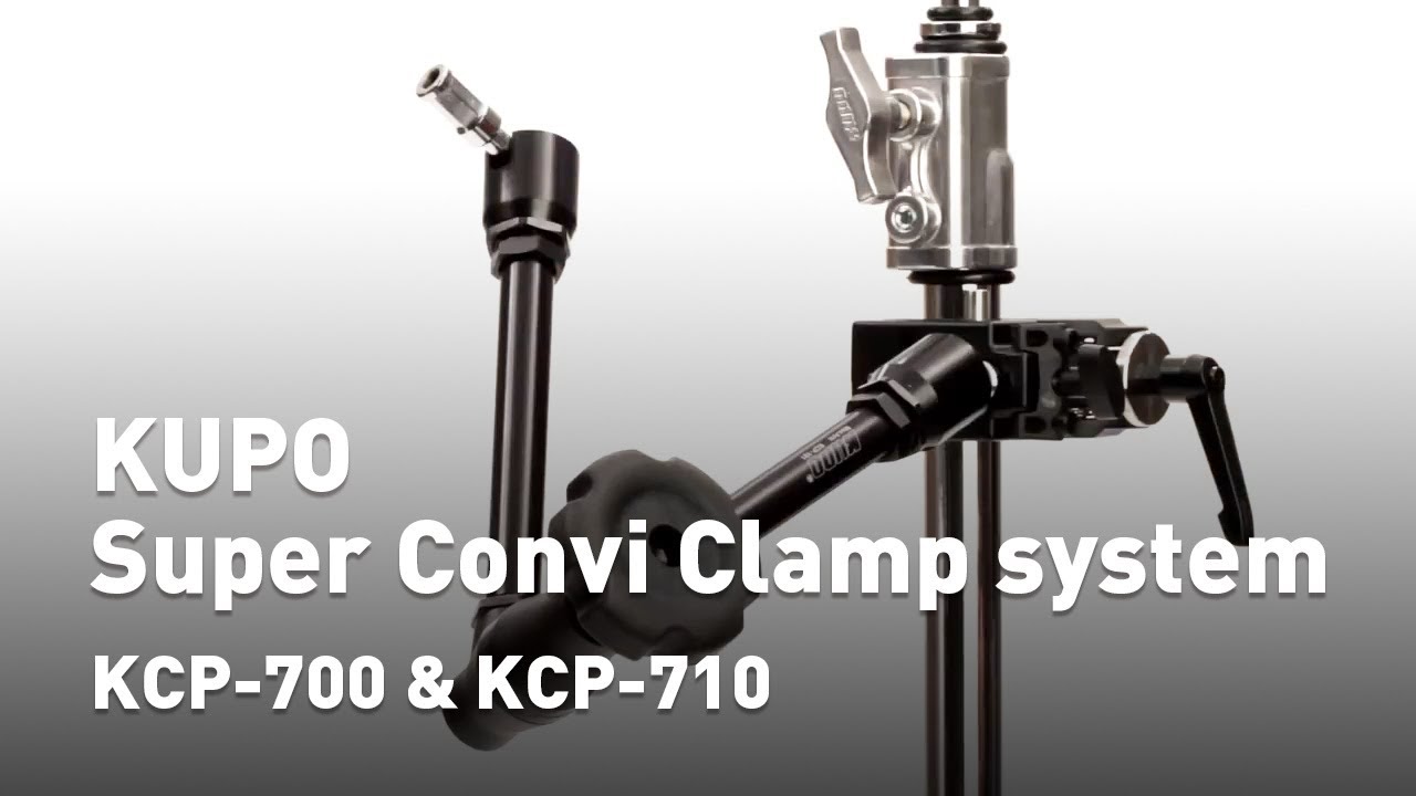 KUPO Super Convi Clamp system (KCP-700 & KCP-710)