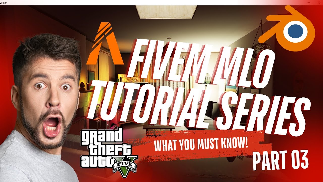 FiveM MLO Tutorial Series PART 03| How to Make  MLO in Blender (Beginner to Advanced)#fivemtutorial