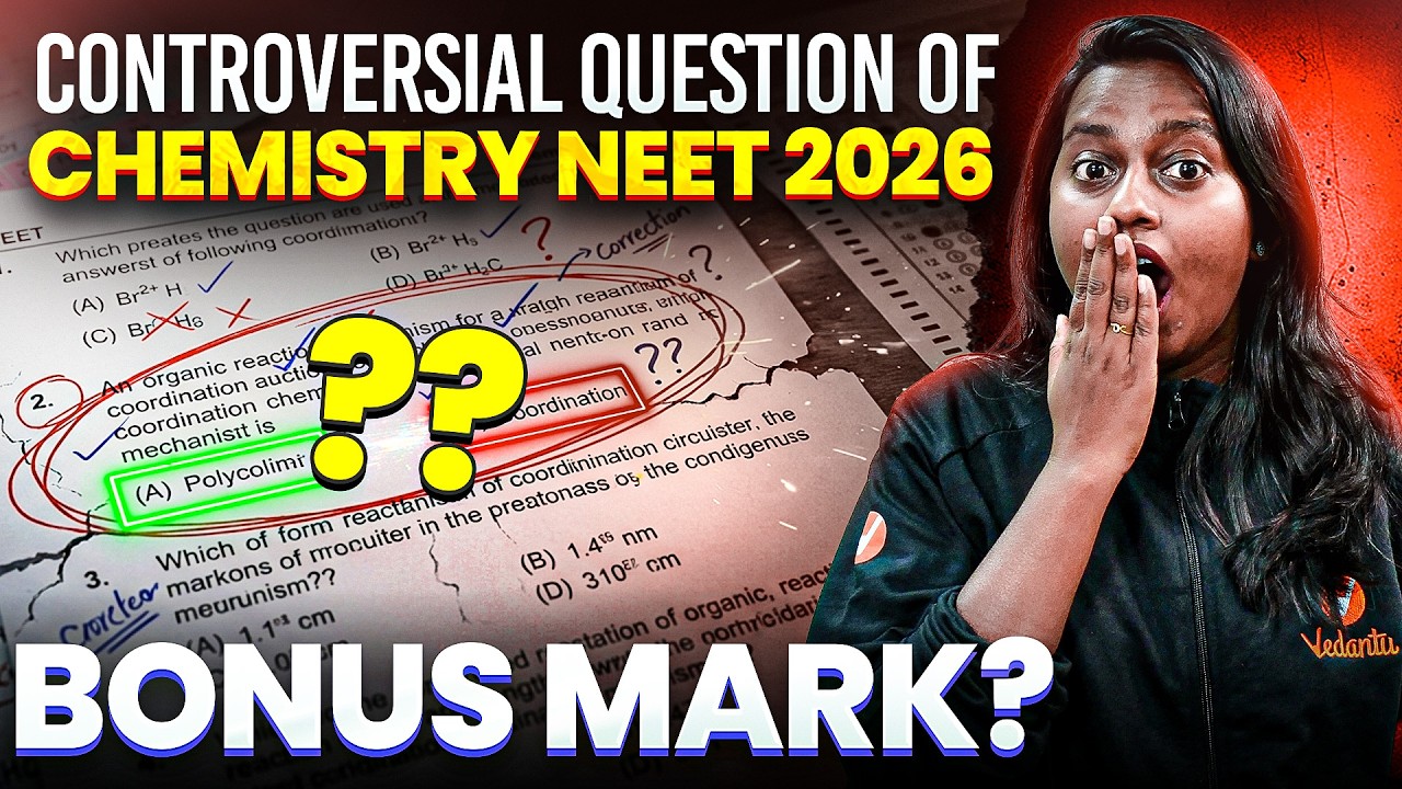 Дополнительные баллы за NEET 2026? 🚨 Разоблачен спорный вопрос по химии!