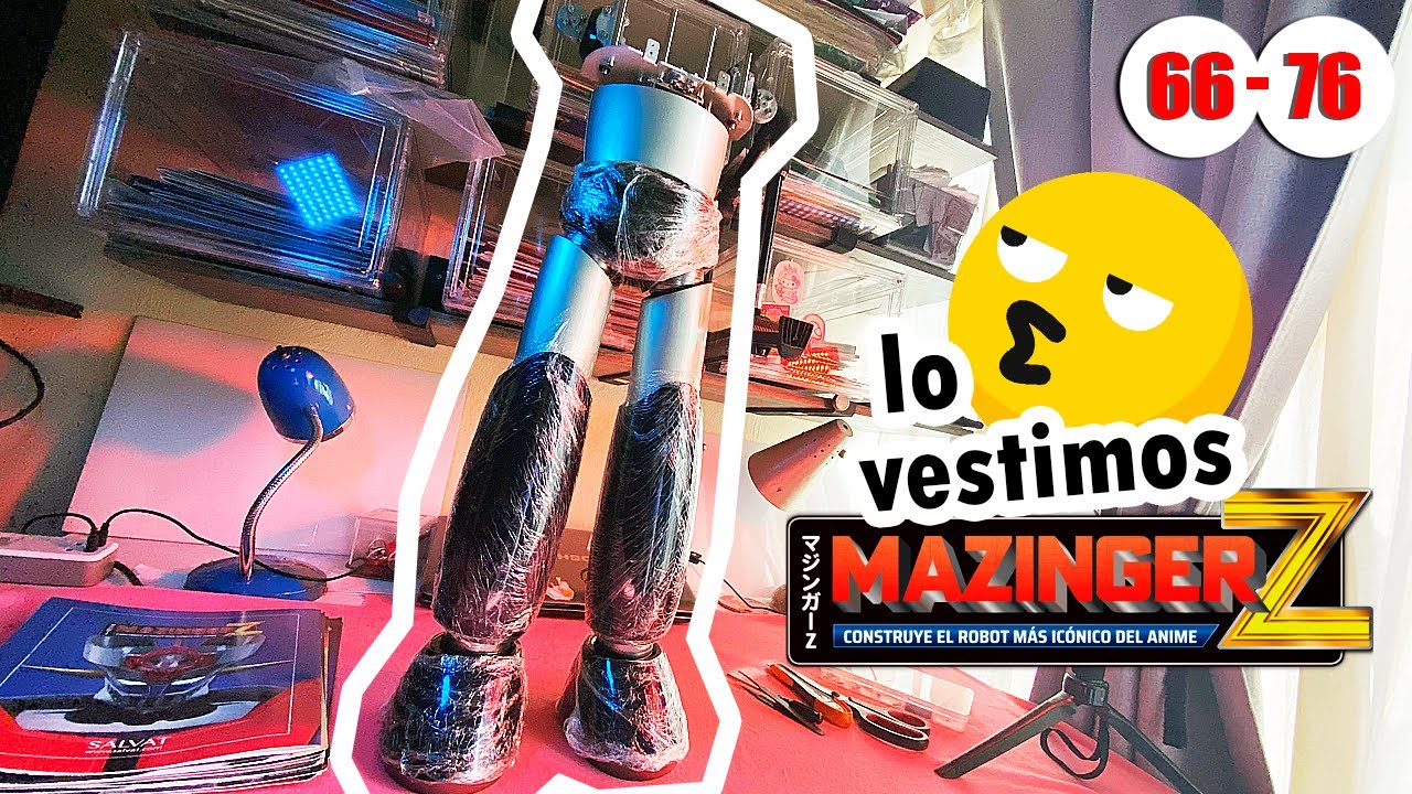 🤖 Armando el MAZINGER Z Editorial Salvat México - Fasciculos 66 a 76
