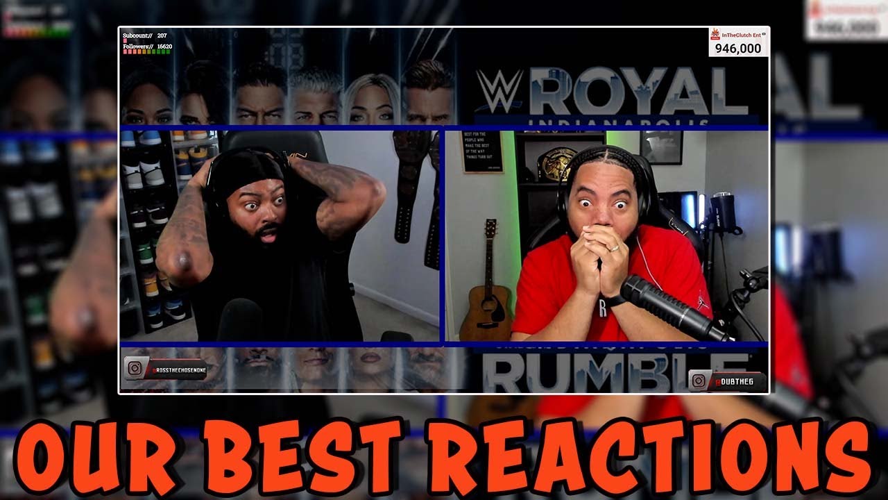 OUR BEST REACTIONS FROM ROYAL RUMBLE 2025