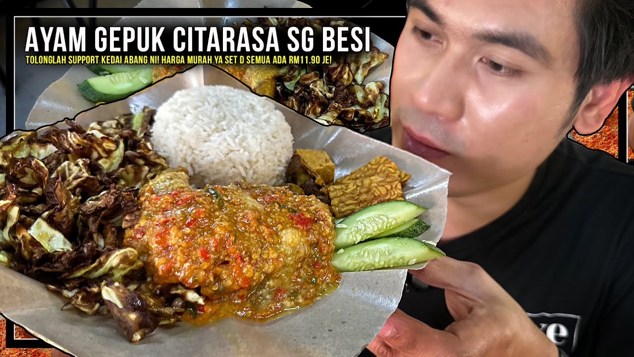 tolonglah SUPPORT kedai Ayam Gepuk Citarasa ni weh! HARGA MURAH & SEDAP bertambah² sambal ya!
