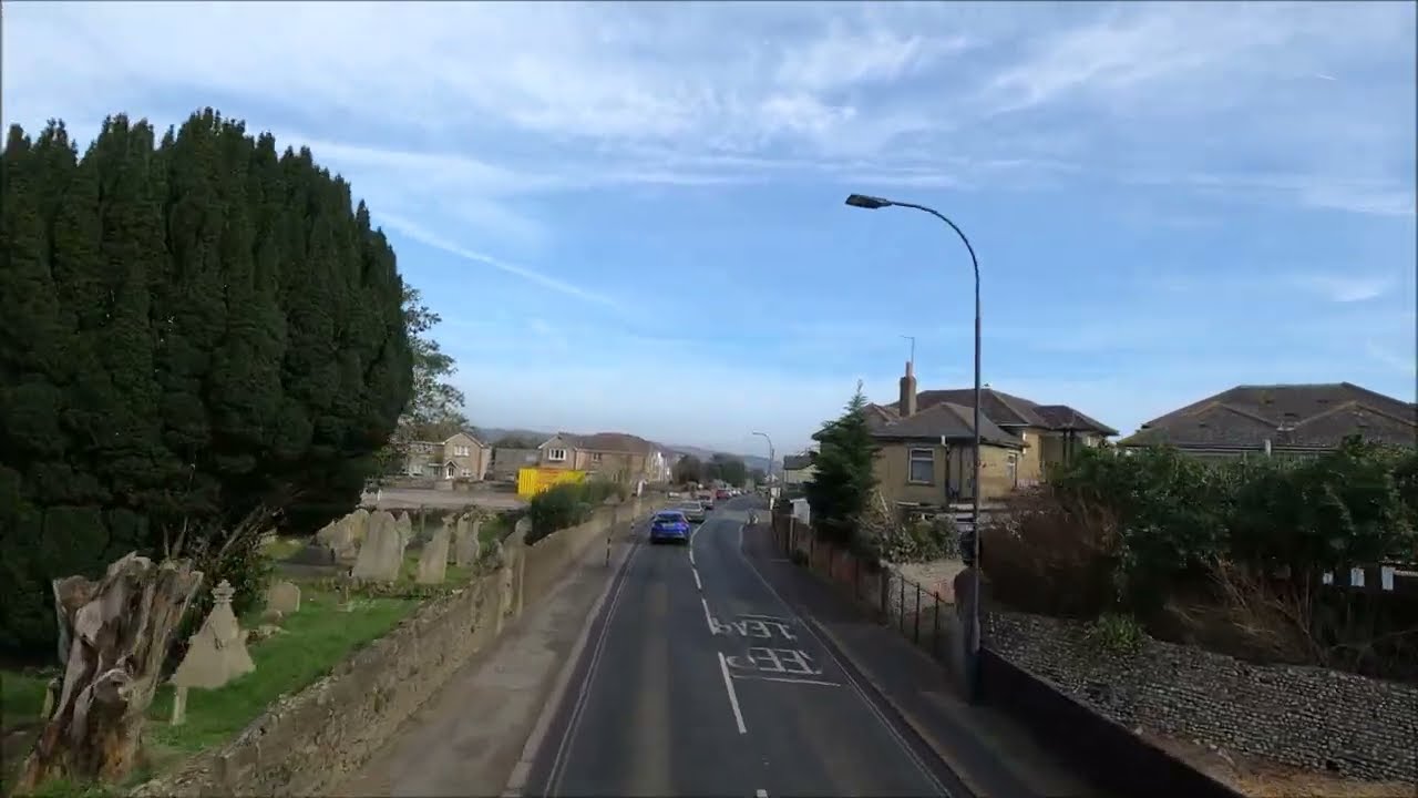 Southern Vectis Bus Cam - Route 3 - Shanklin To Sandown - Isle Of Wight - March 2025 | kittikoko
