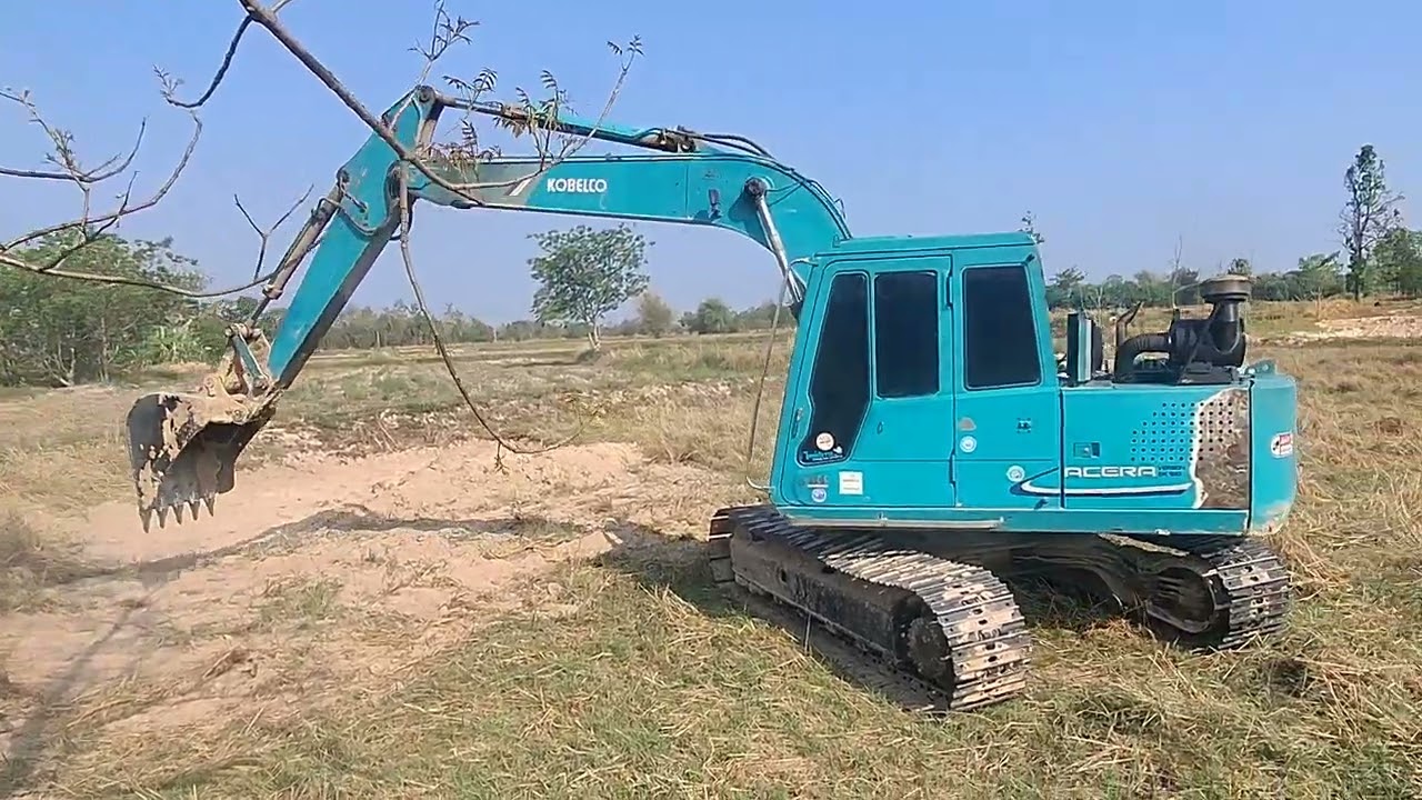 โกเบลโก้ SK045-2 รถขุดในอดีต ที่หาดูยาก เหลือน้อย