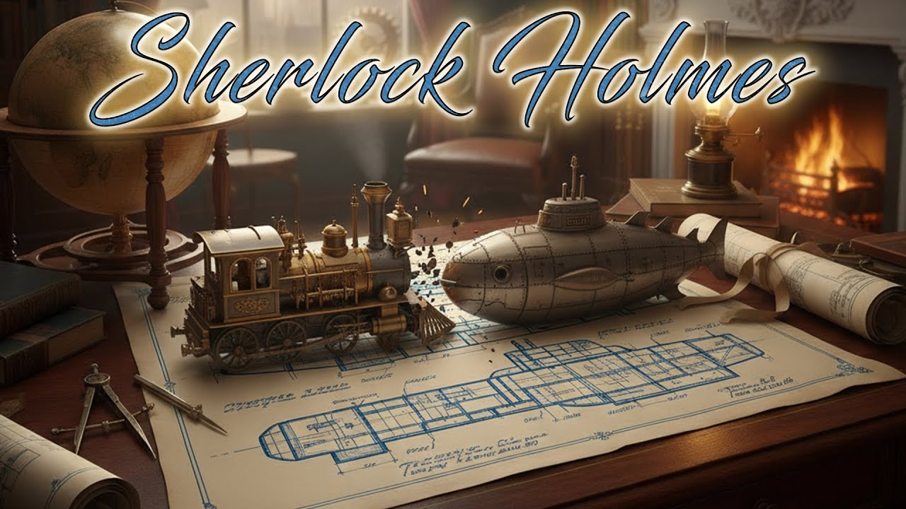 Livre audio vivant🎧 Les Plans du Bruce-Partington 🎧 Sherlock Holmes