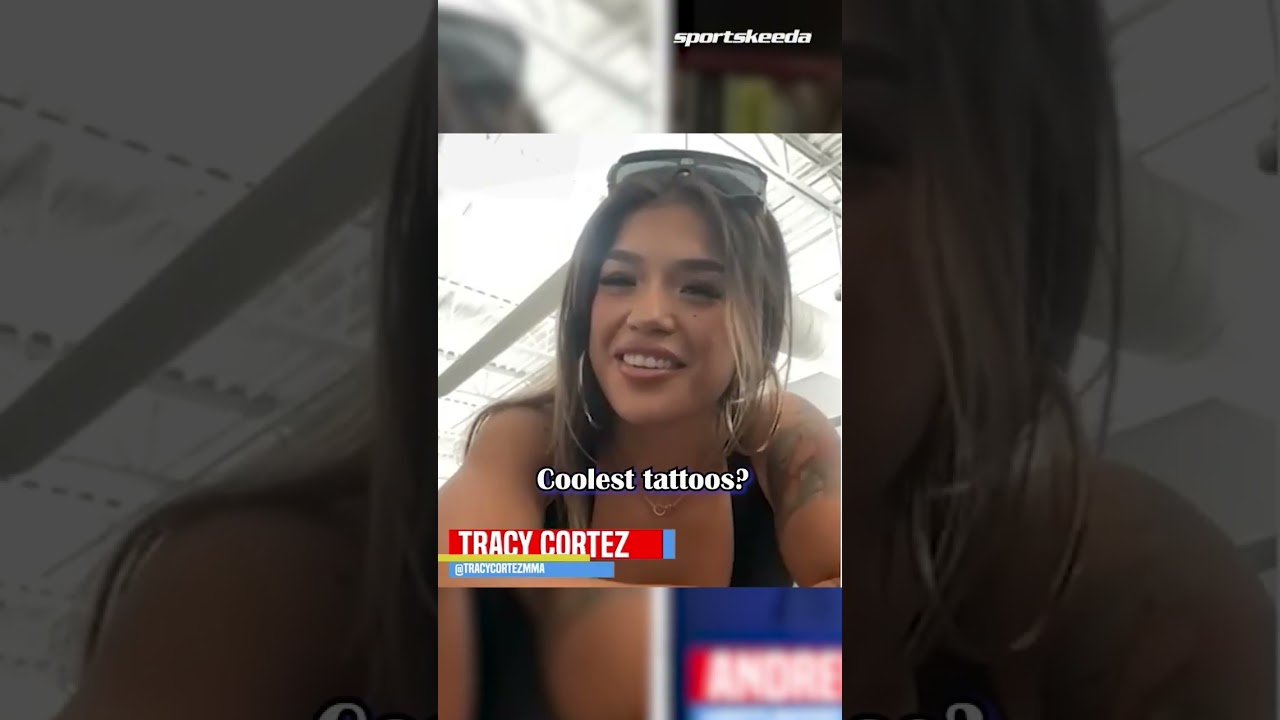Quickfire with Tracy Cortez.             #mma #ufc #conormcgregor #maxholloway #volkanovski #shorts