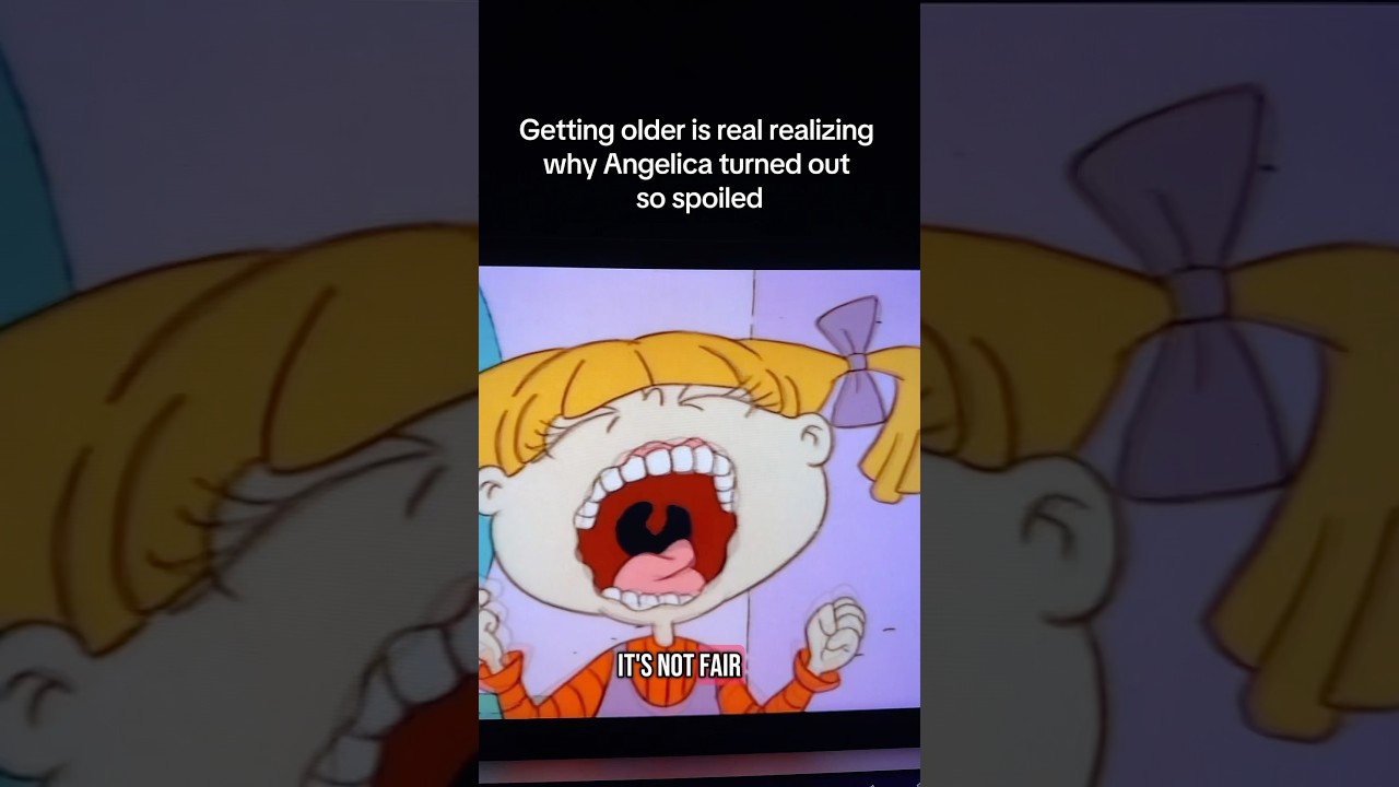Constant pampering and lack of attention #nickelodeon #rugrats #sad #sadcartoon #asheleyspam